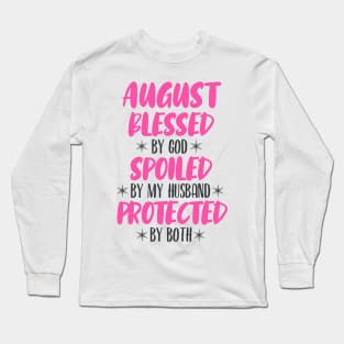 August Blessed Long Sleeve T-Shirt